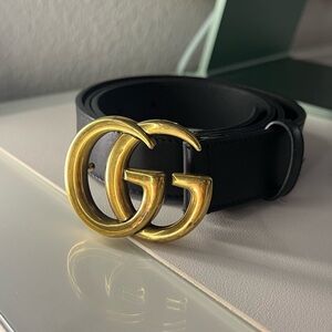 Gucci Marmont Wide Belt